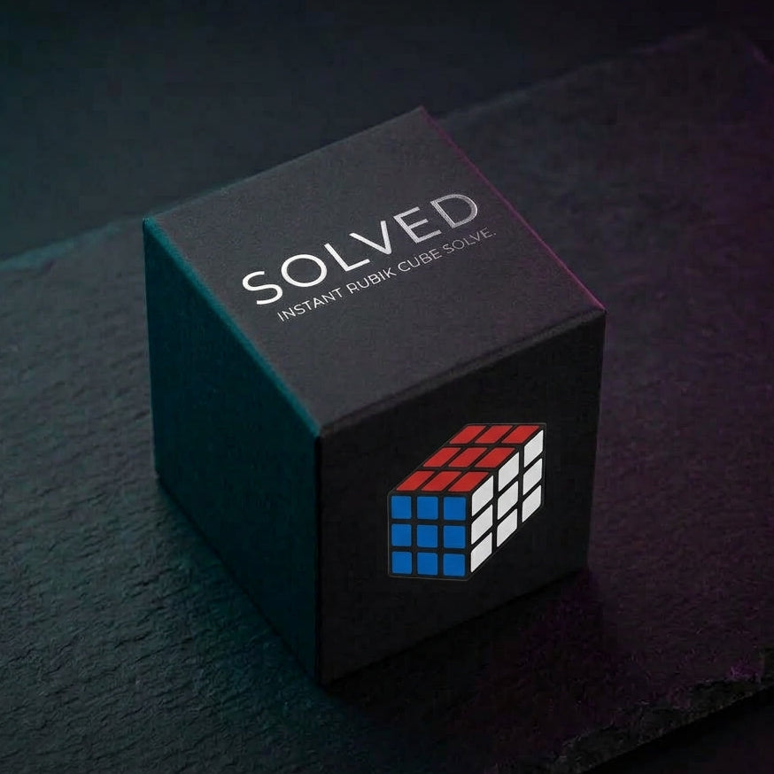 SOLVED - Instant Rubik Cube Solve